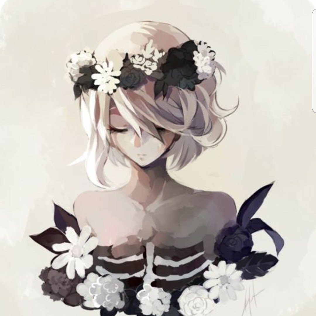 Аниме блондинка