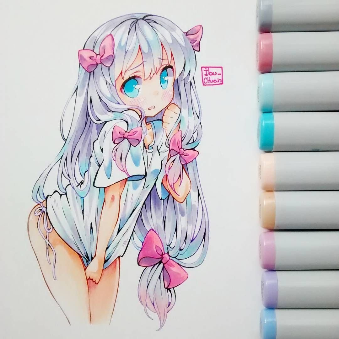 Милые арты девочек