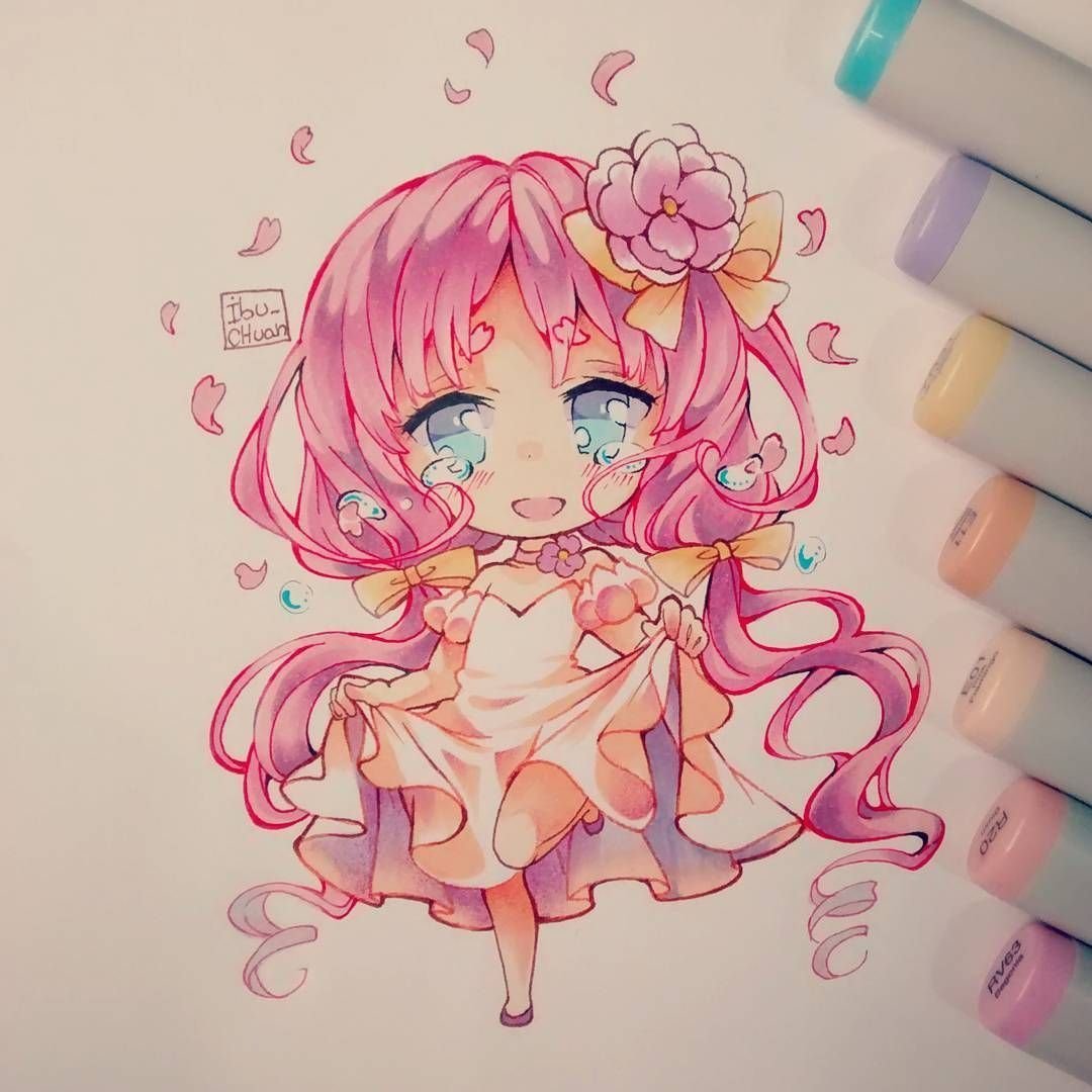 Эстетика девушек в аниме стиле