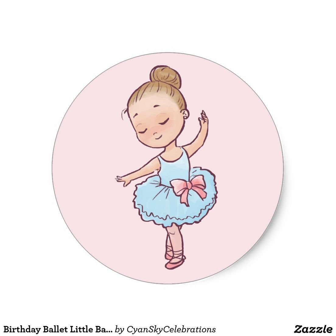 Балерина одной линией