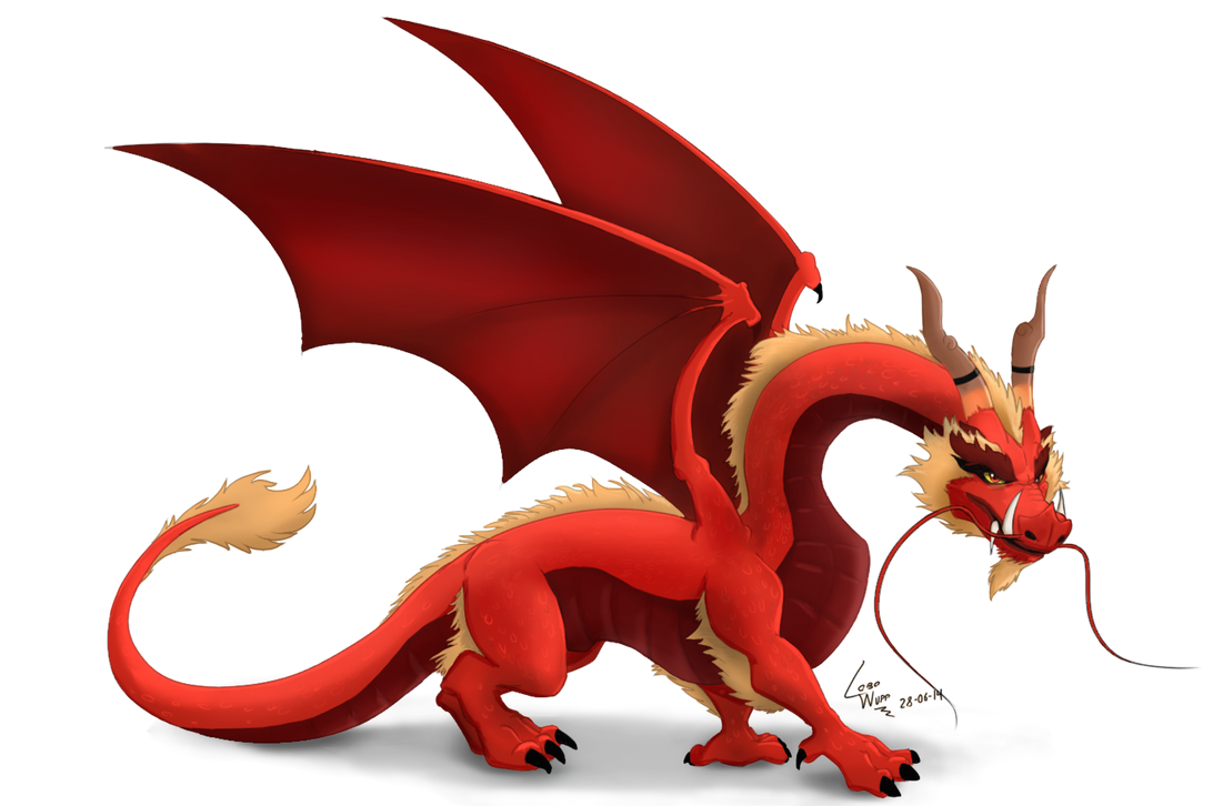 Дракон клипарт на прозрачном фоне