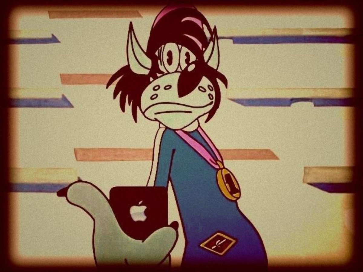 Волк из ну погоди в тельняшке