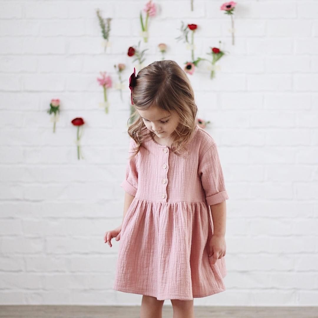 Детские платья из муслина