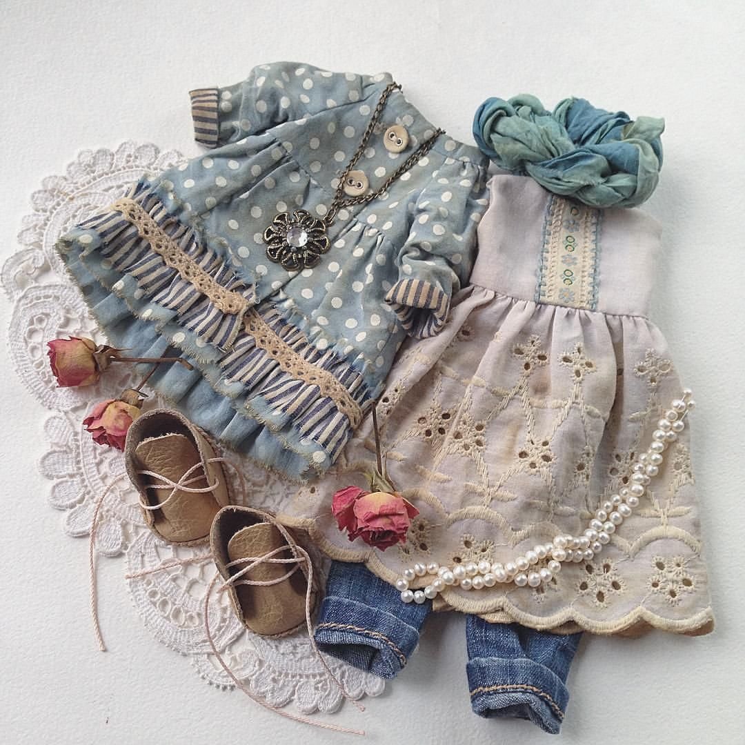 Дина Крылова одежда для кукол Блайз