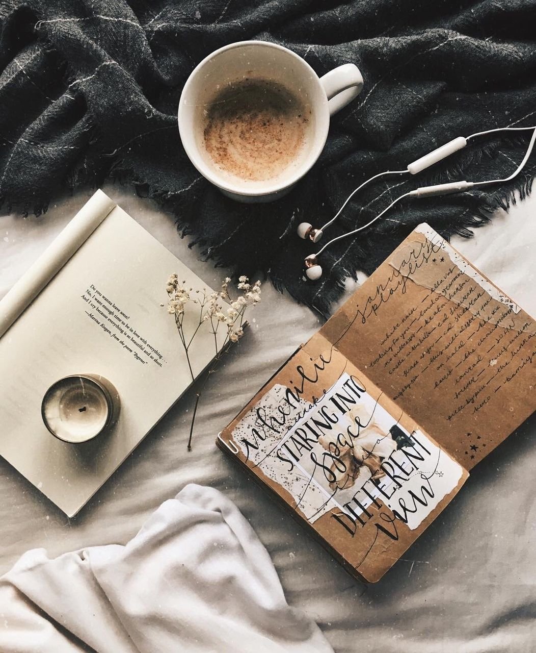 Красивые раскладки с книгами