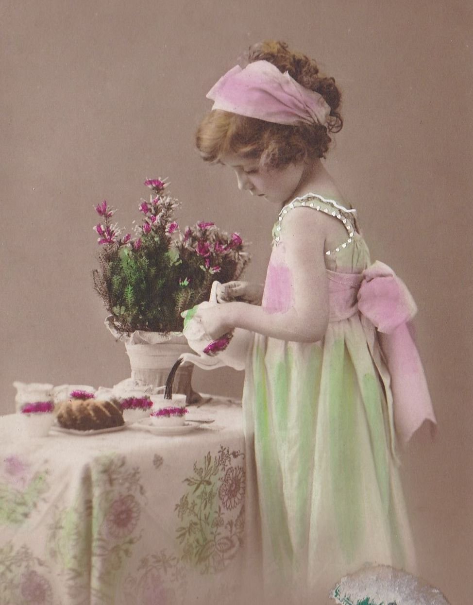 Доброе утро Винтажные старинные