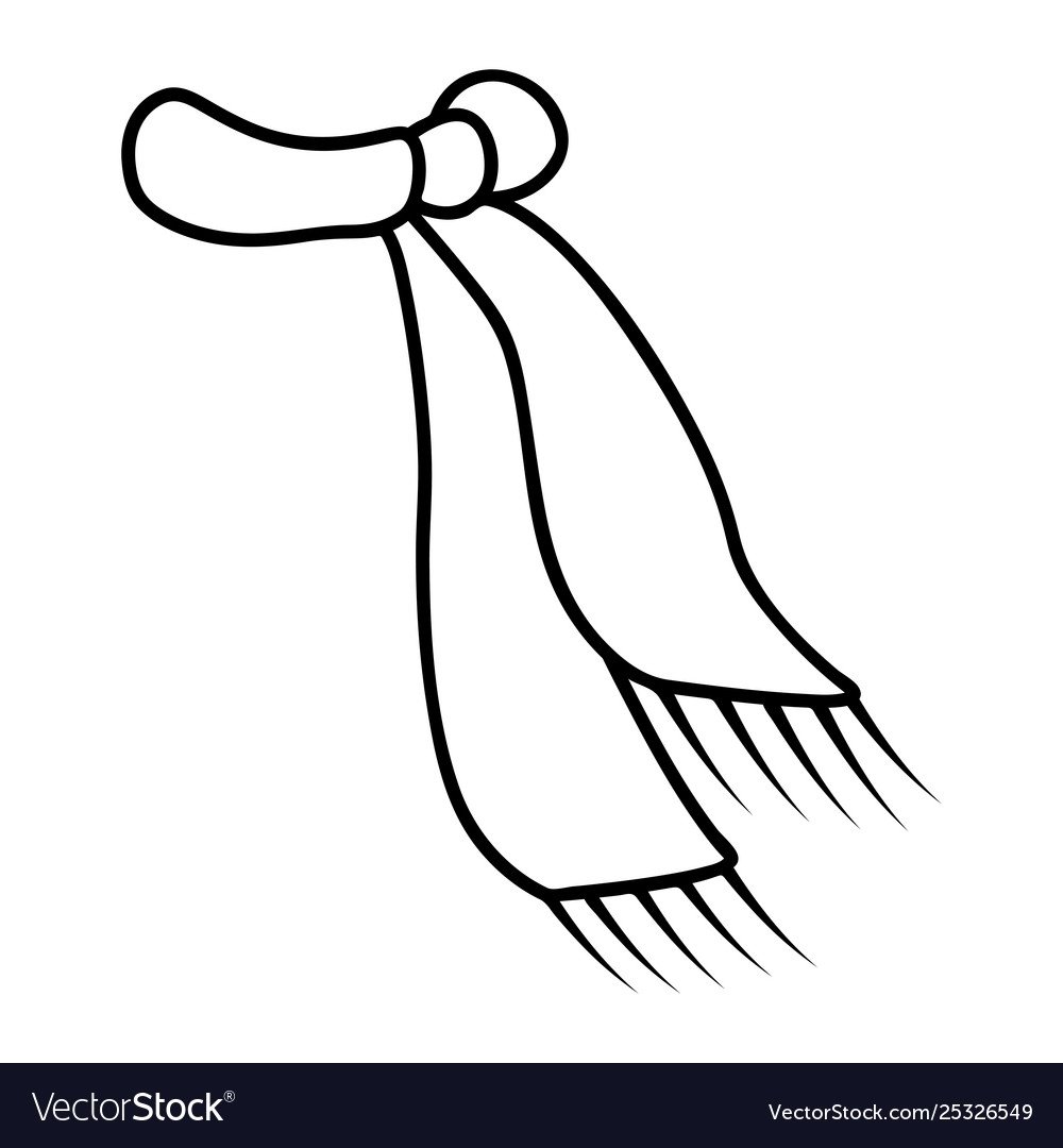 Шарфик для снеговика