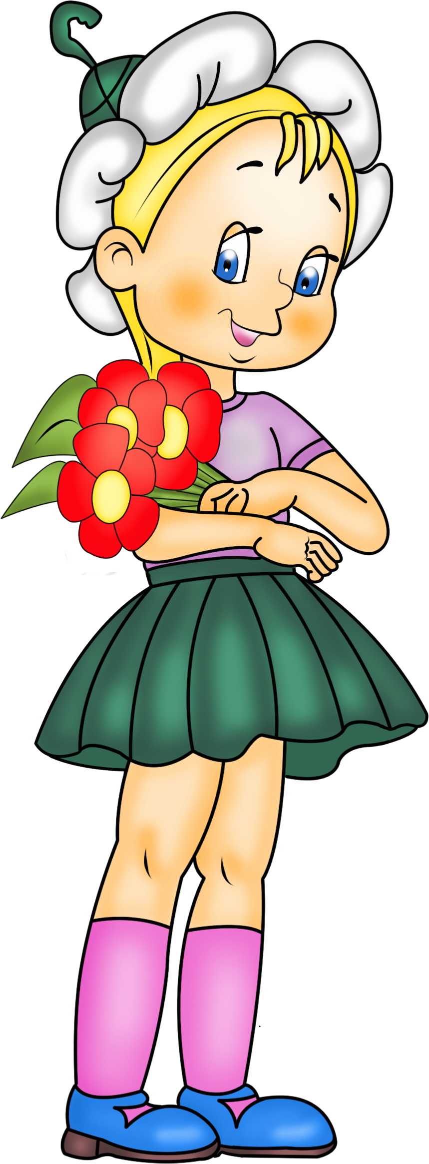 Герои Незнайки Синеглазка