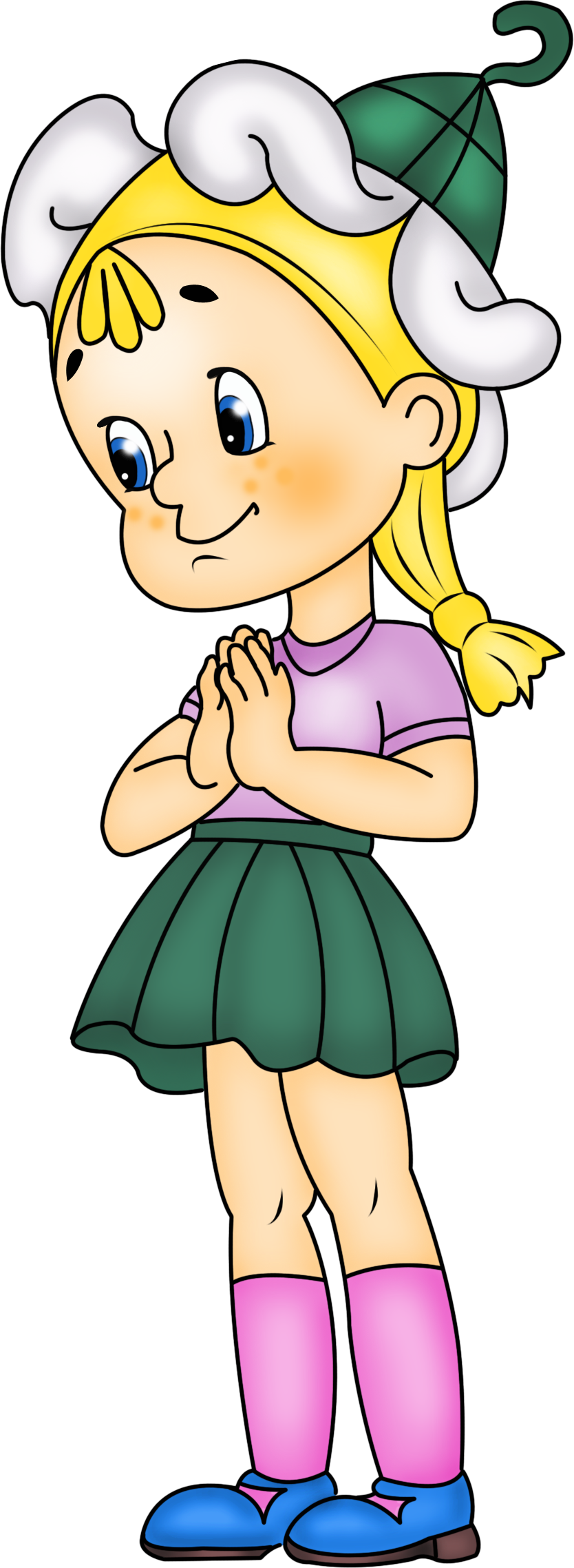 Герои Незнайки Синеглазка