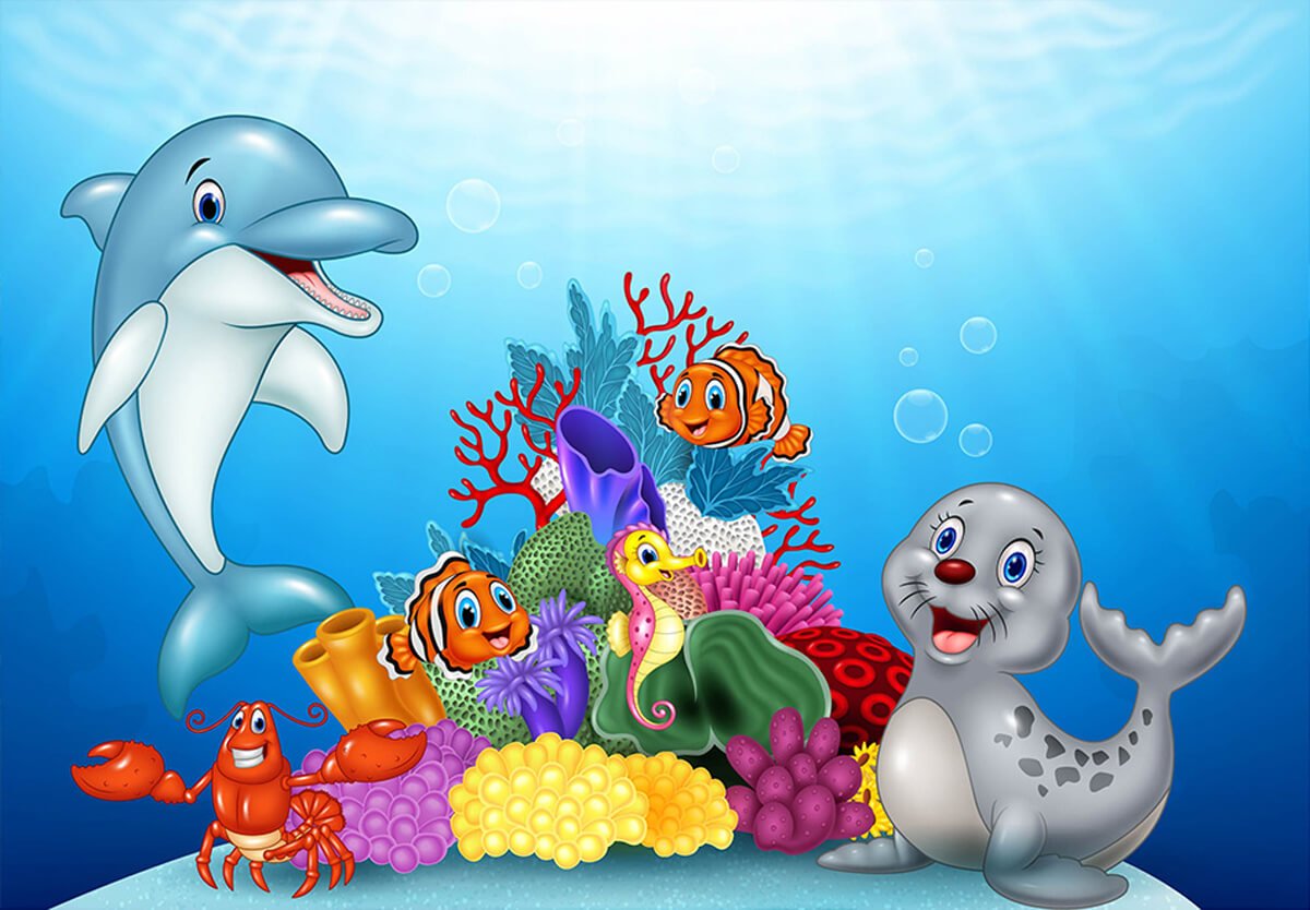 Мультики с морской тематикой