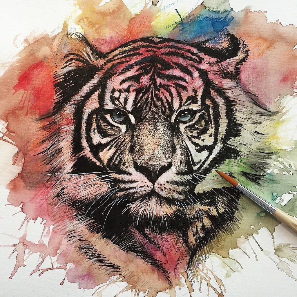 Тигр с короной