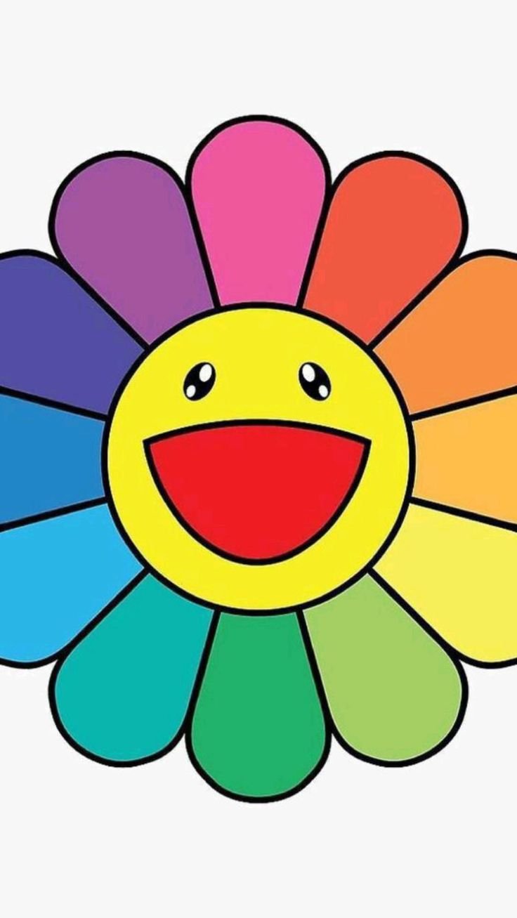 Ромашка с розовой серединкой