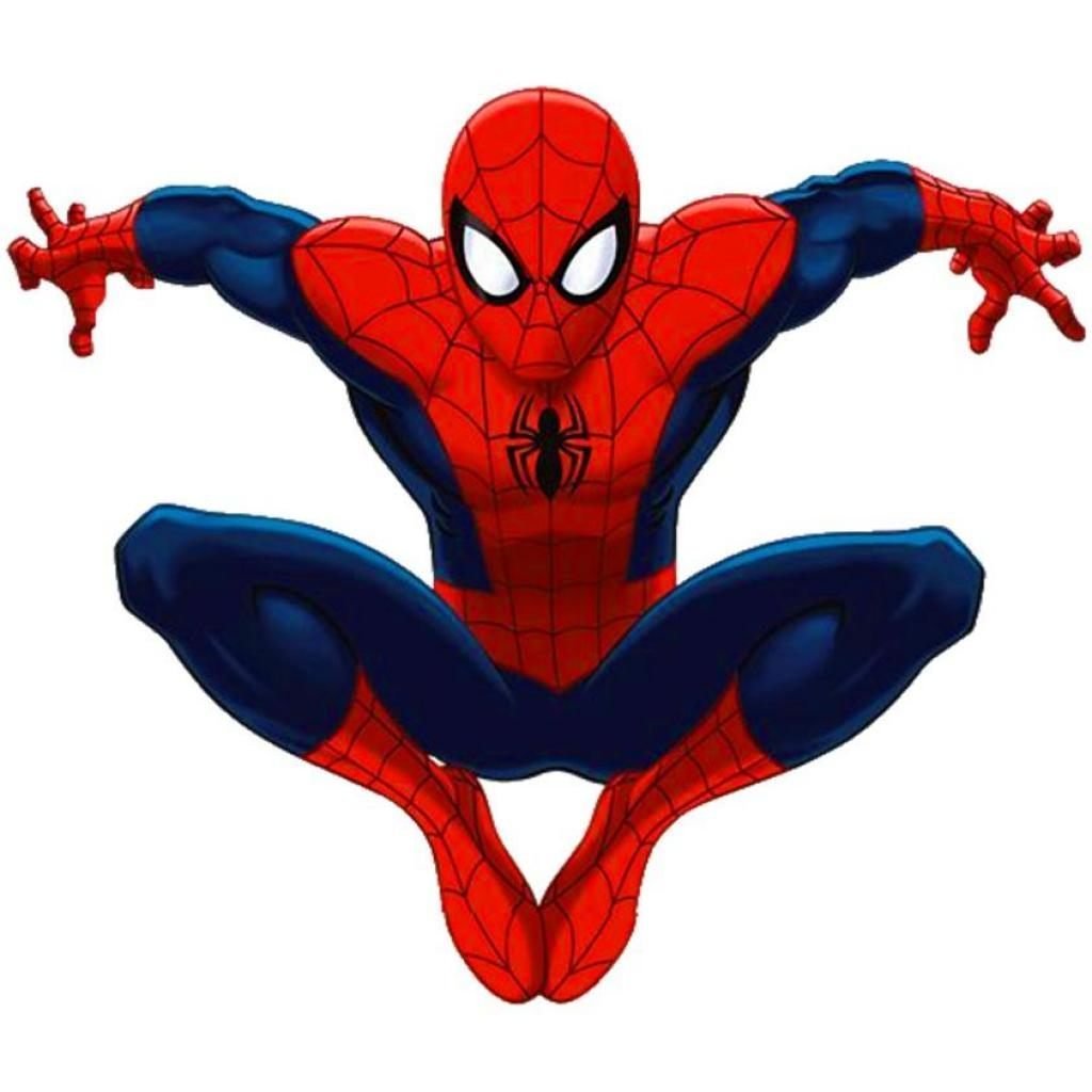 Человек паук маленький рисунок