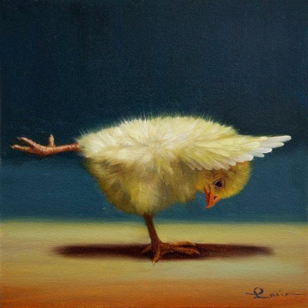 Лючия Хеффернан картины цыпленком