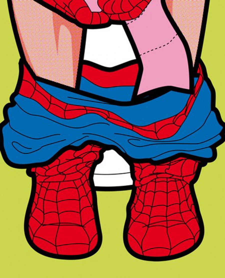 Человек паук арты милые