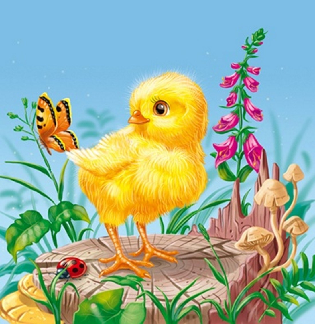 Пасхальная композиция с куличом