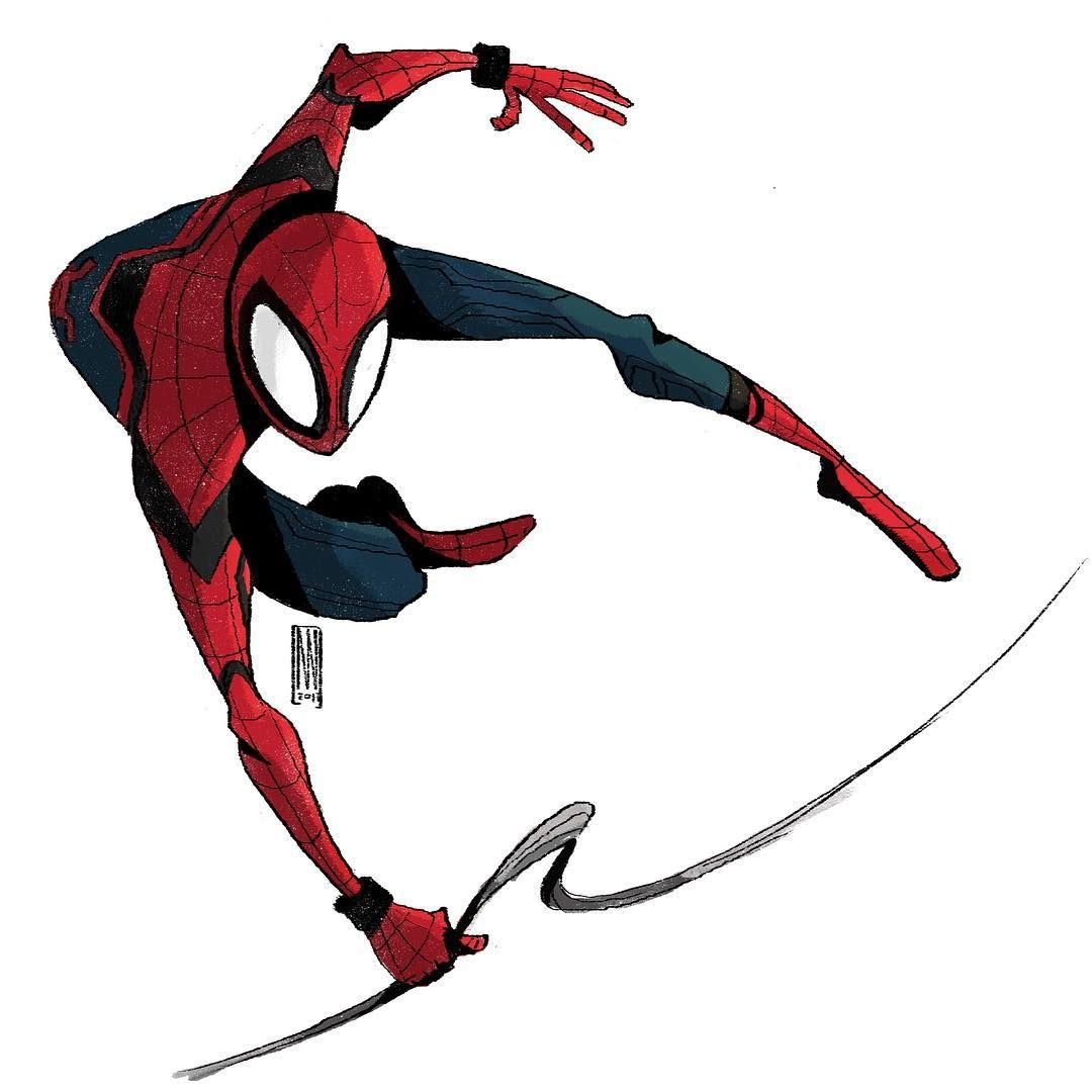 Человек паук референс
