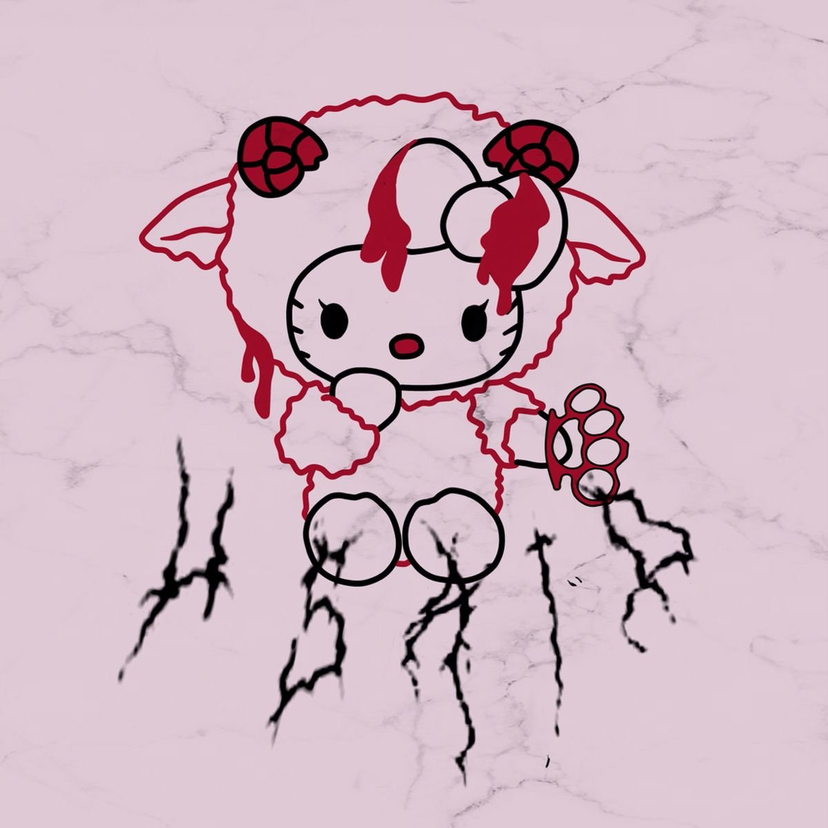 Злая Китти Kuromi