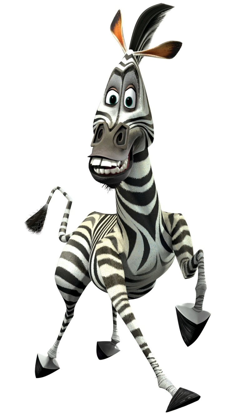 Зебра Марти из Мадагаскара