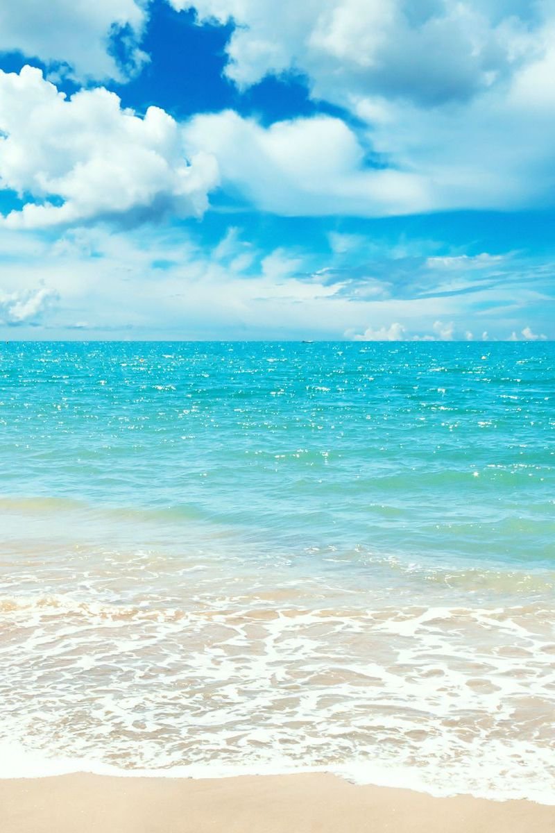 Пейзаж океан