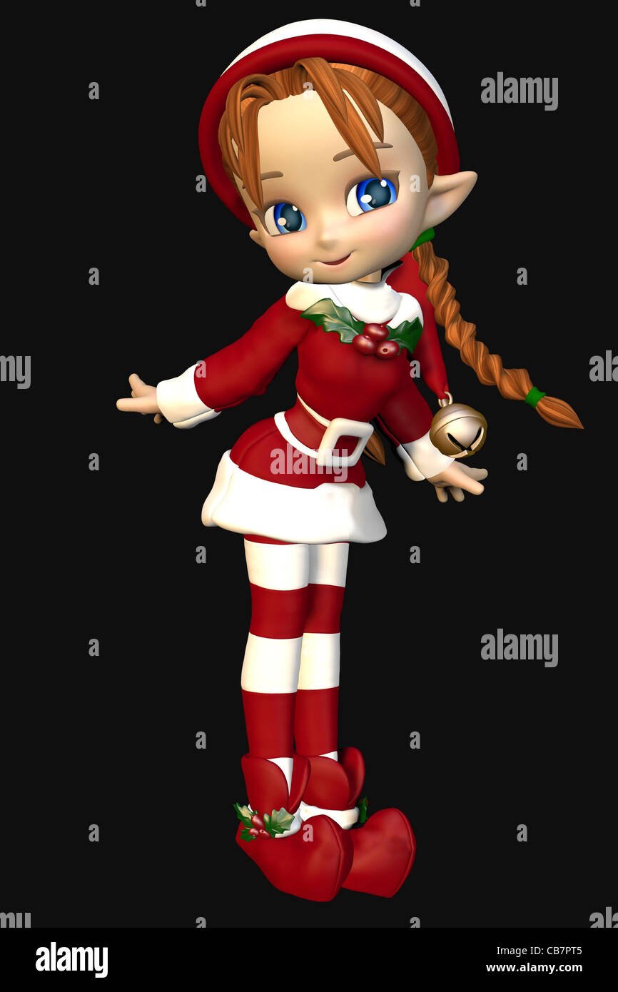 Помощники Санта Клауса эльфы