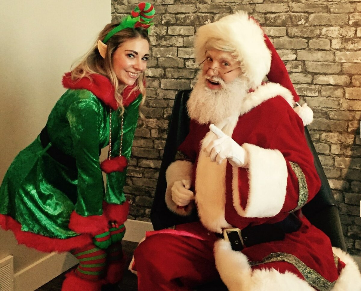 Фабрика Санта Клауса с эльфами