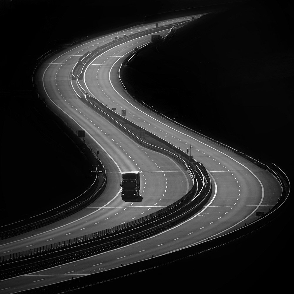 Ночная трасса