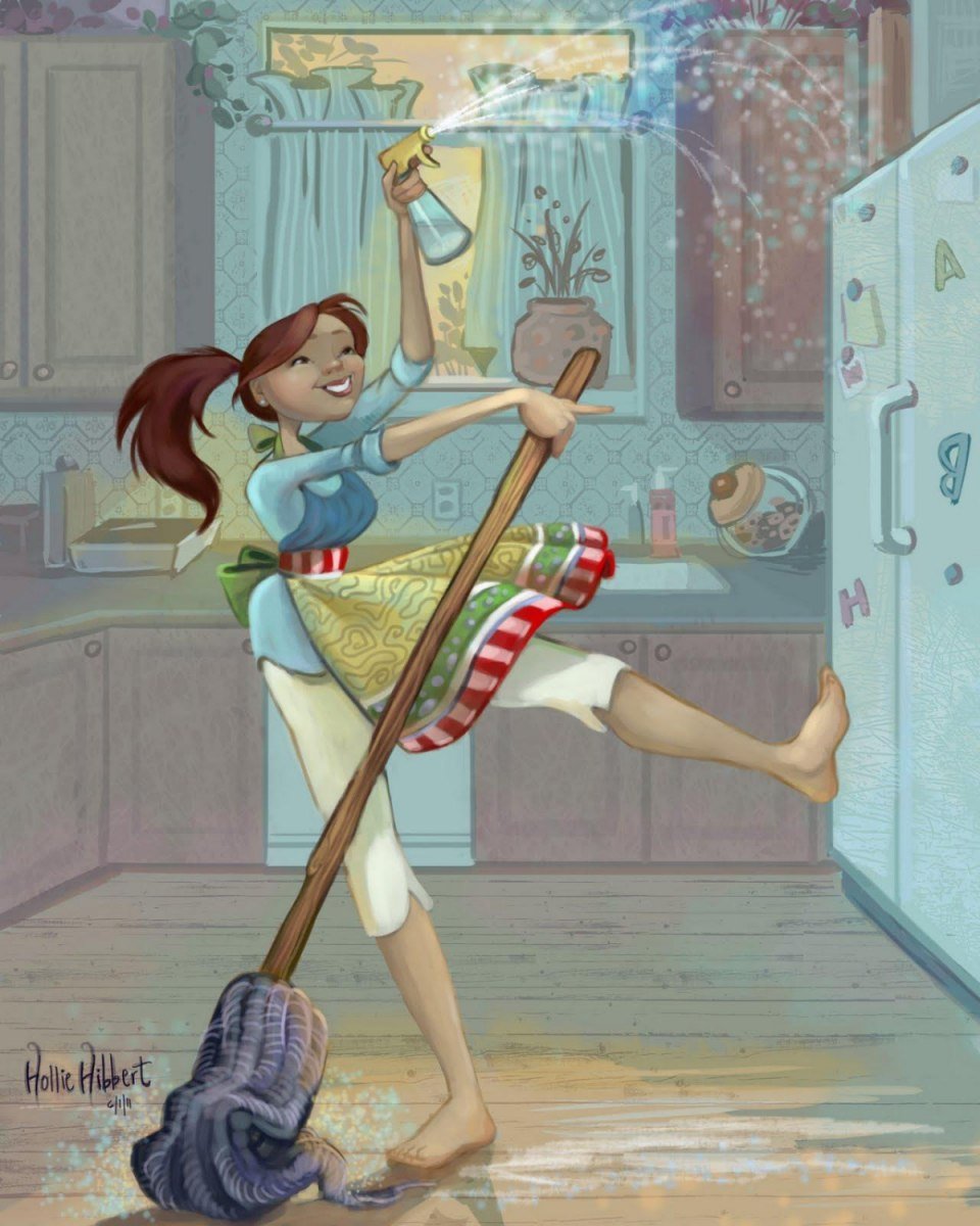 Уборка в доме