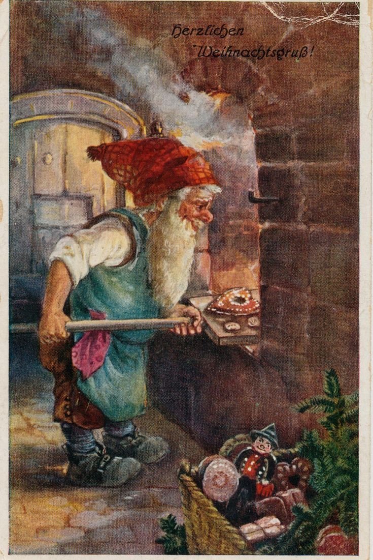 Картины с гномиками