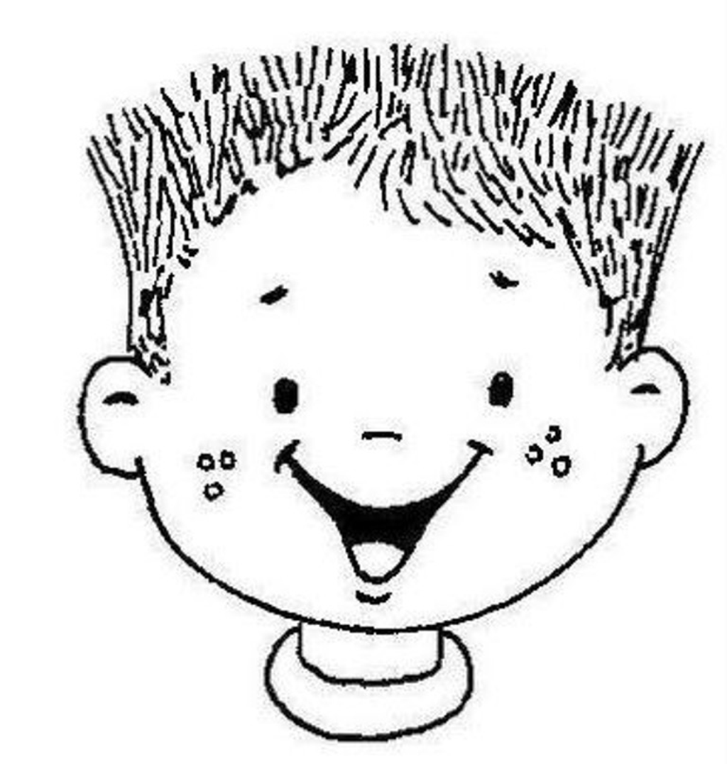 Веселые мордашки с открытым ртом