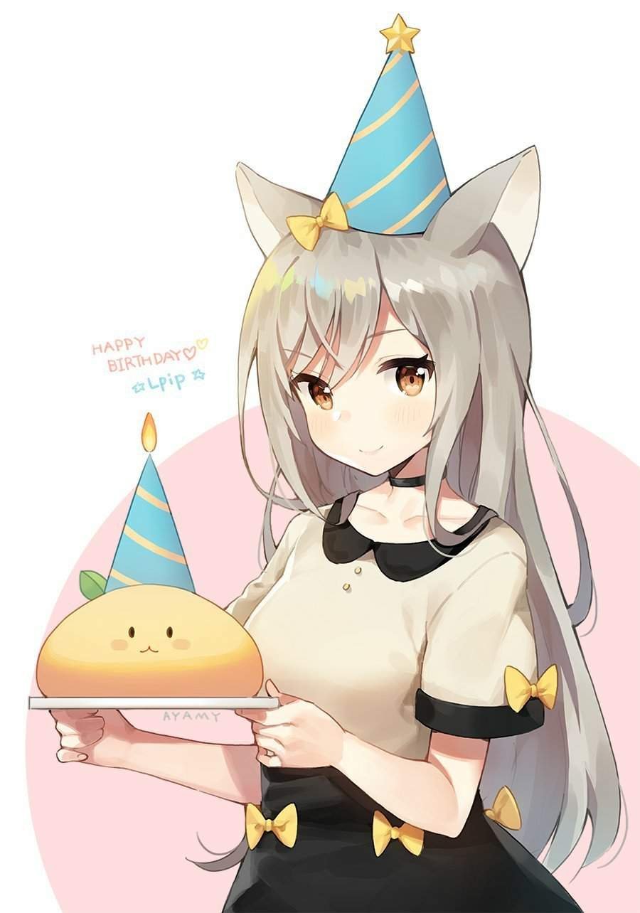 С днем рождения милые аниме