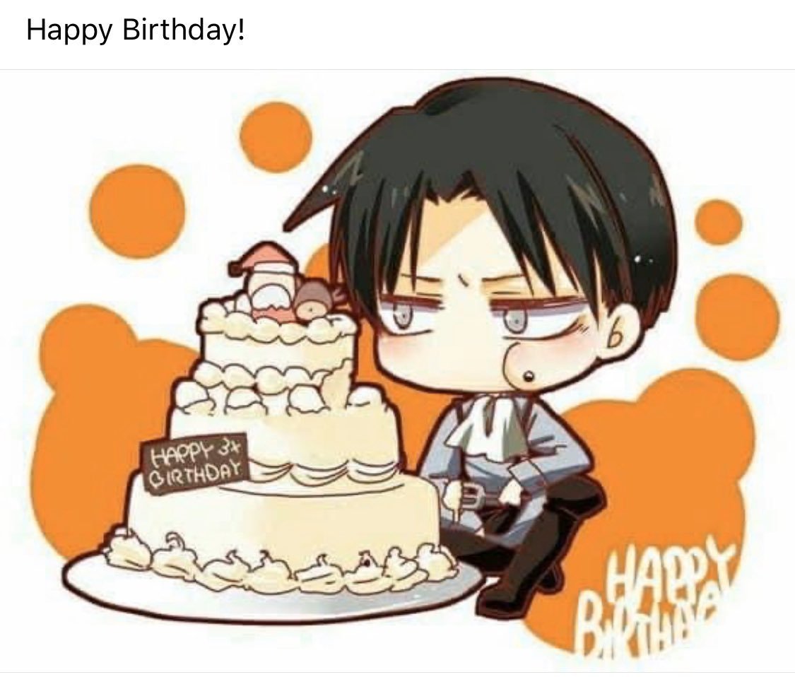 С днем рождения в стиле аниме