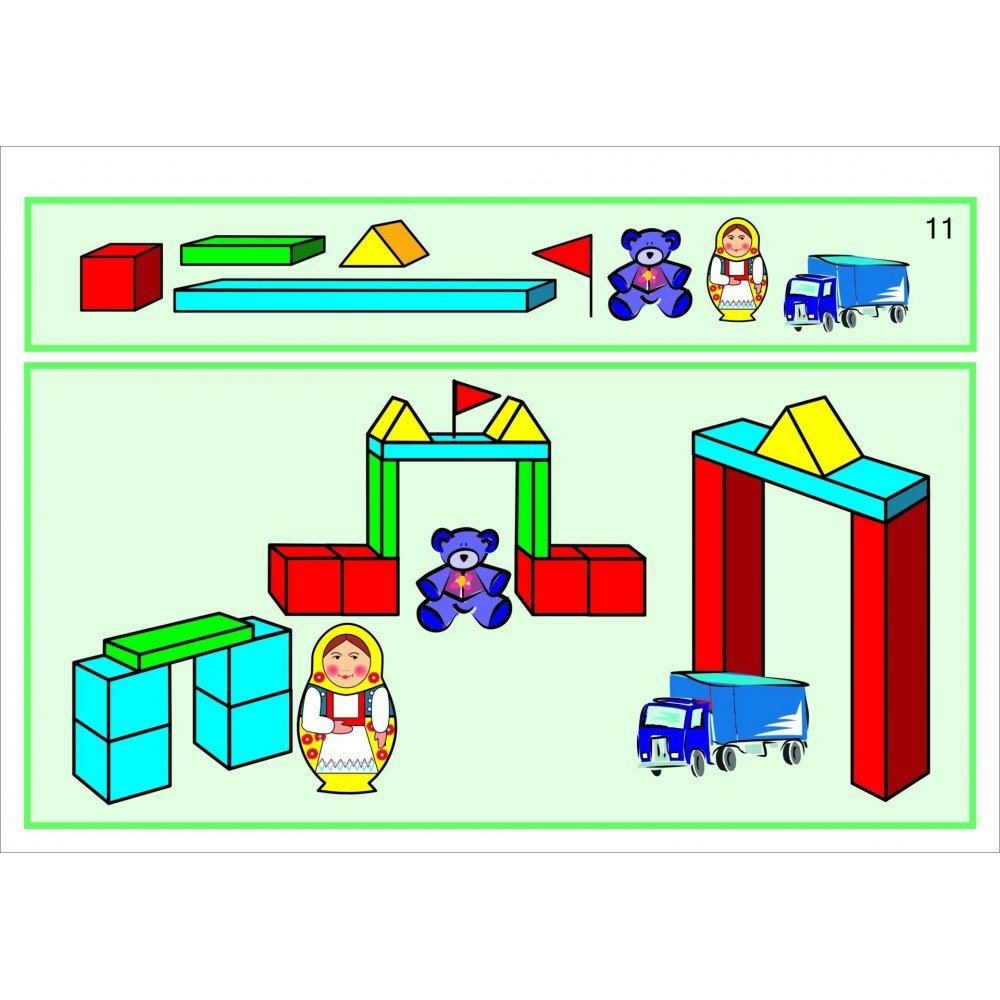 Наглядно-дидактический комплект. Конструирование