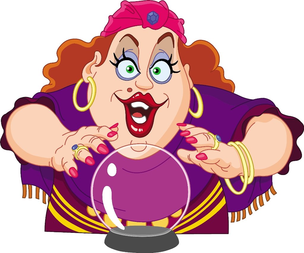 Гадалка мультяшная