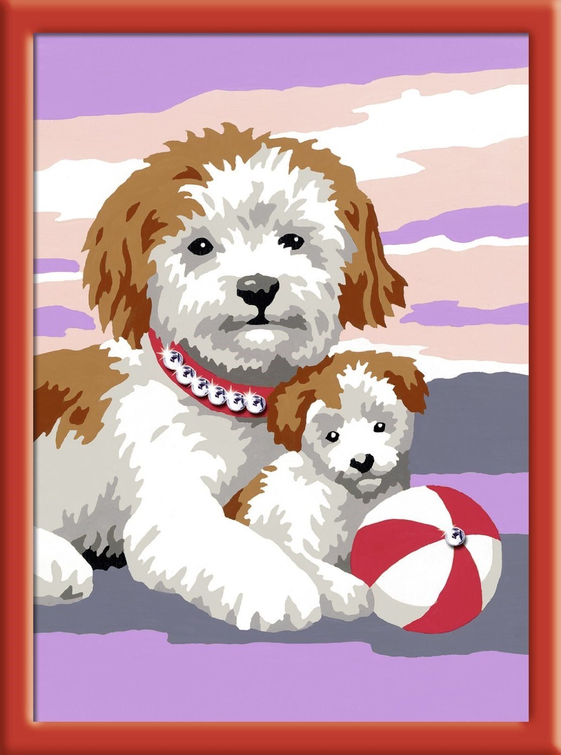 Картина щенка для детей