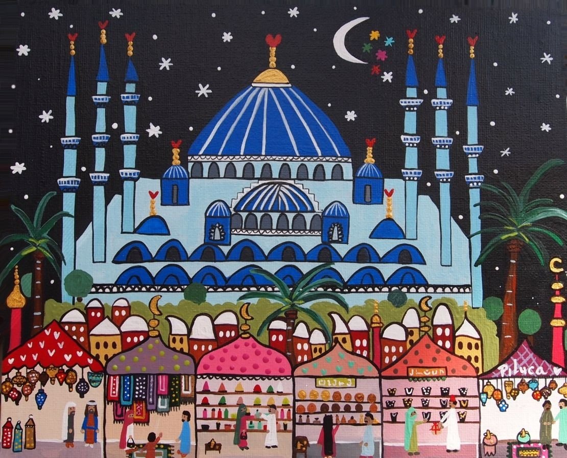 Аппликация мечеть