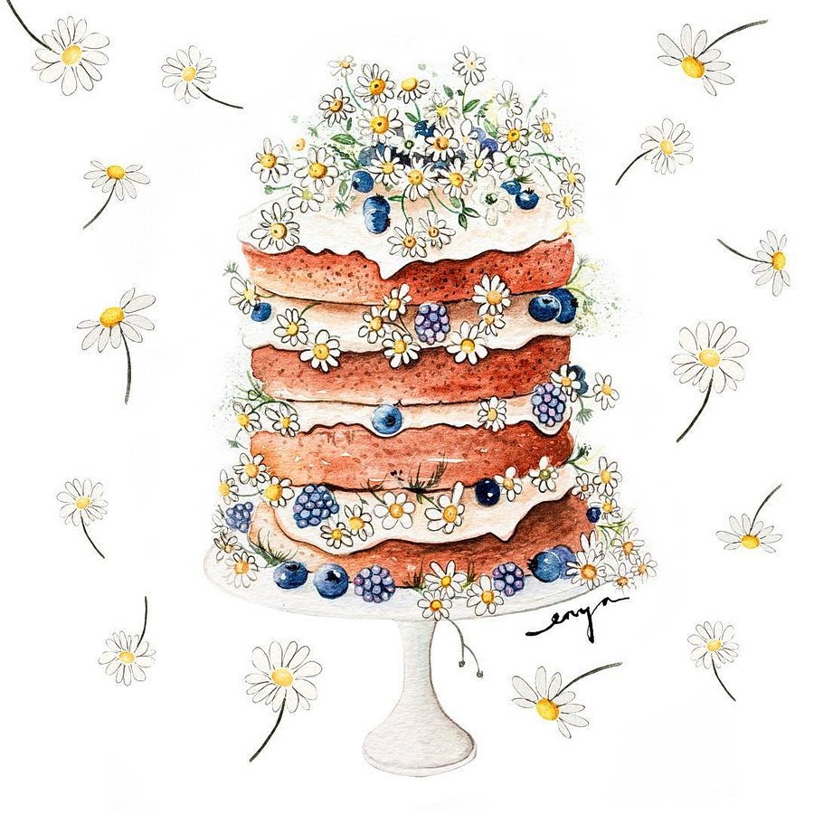 Скетч пирожное