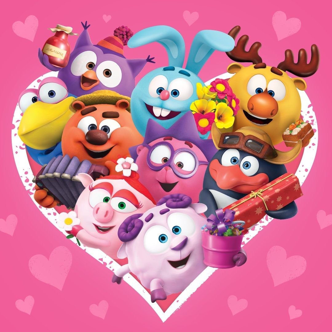 Смешарики сденём рождения