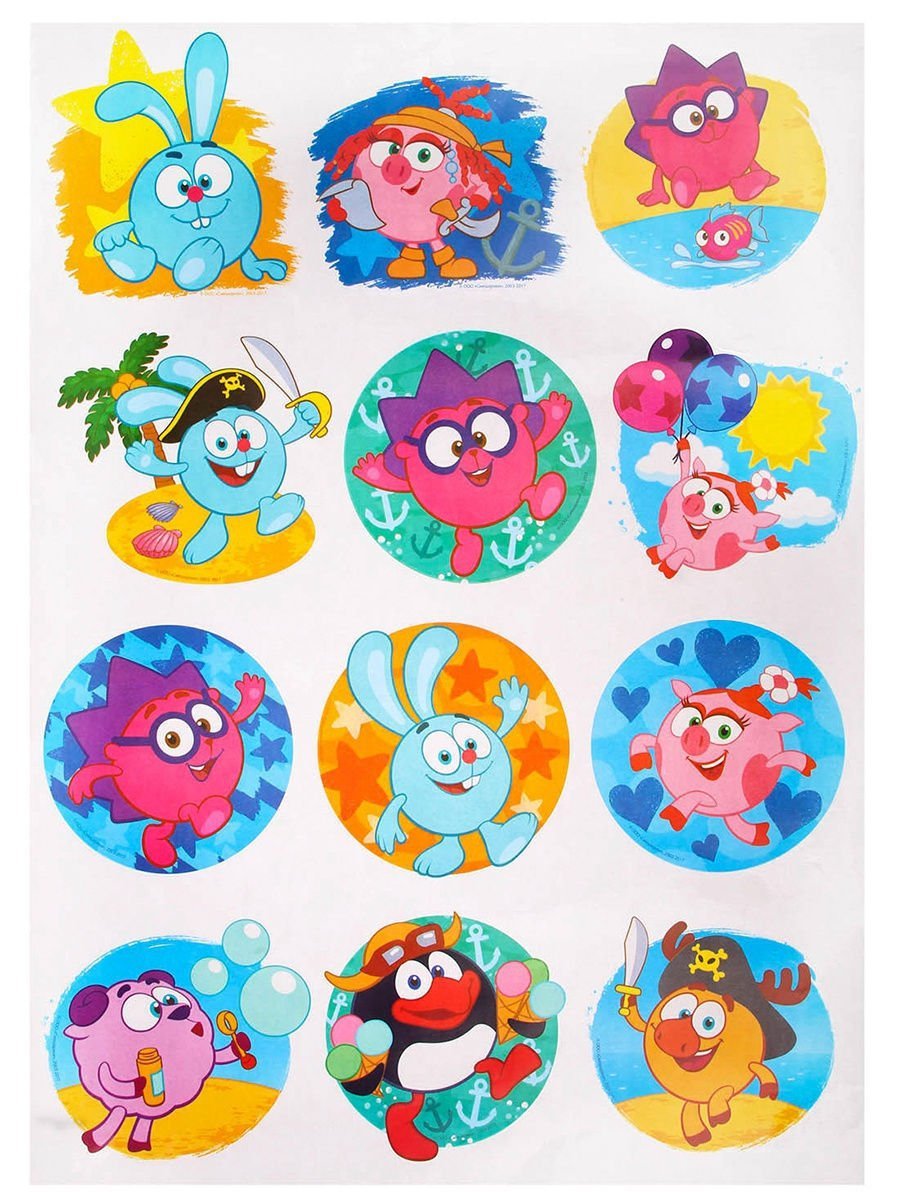 День рождения в стиле смешариков