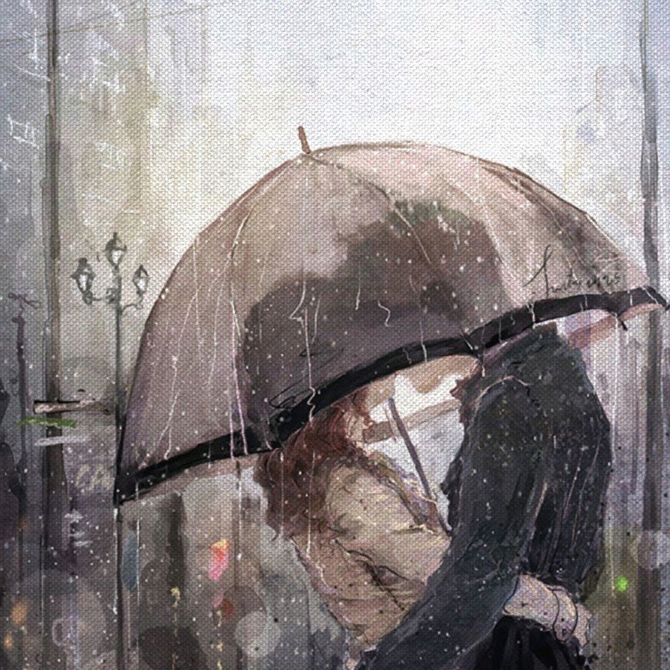 Двое под дождем