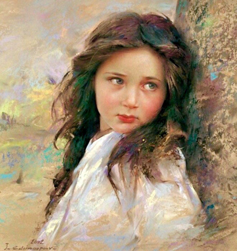 Иранский художник Джавад Солиманпур