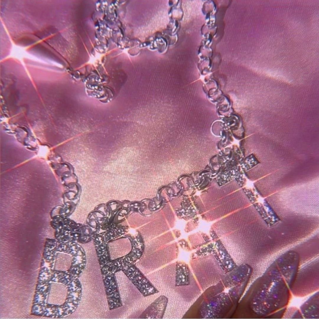 Блестящая розовая Эстетика