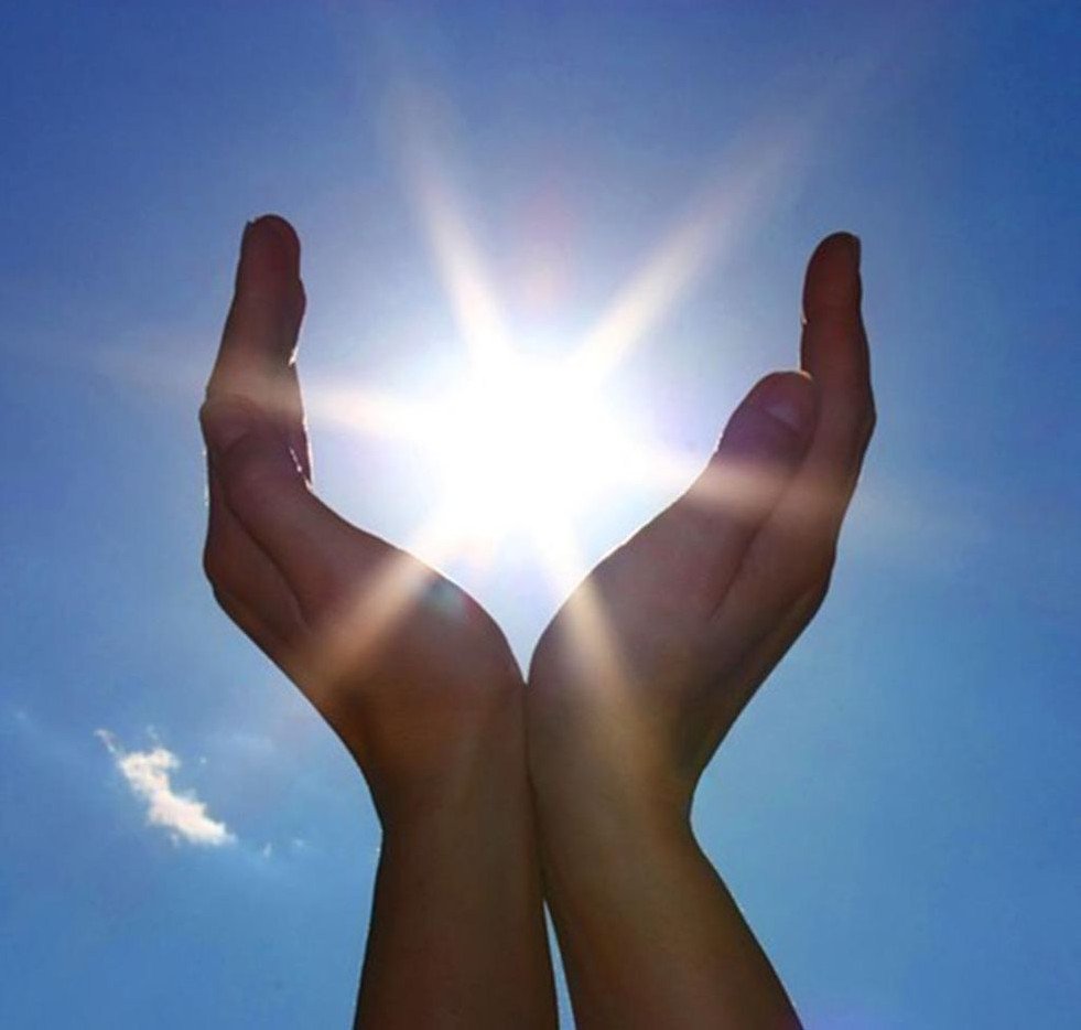 Лучи солнца