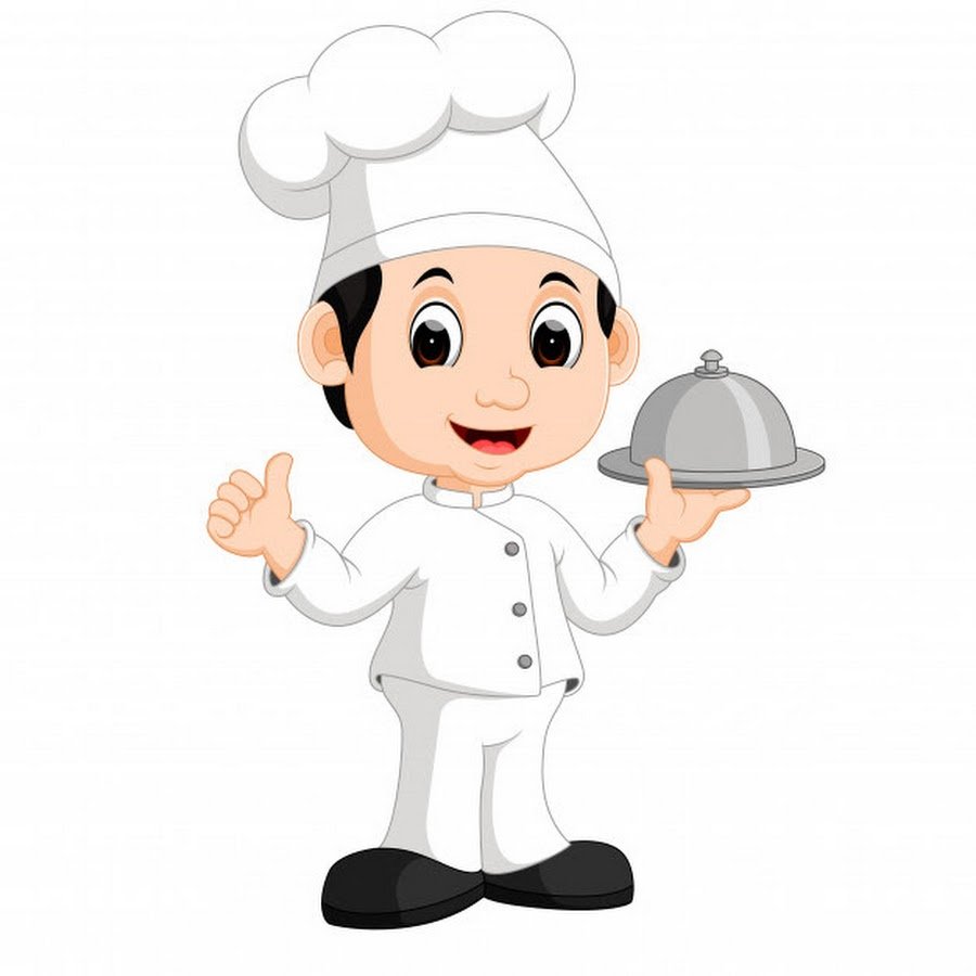Повар мальчик мультяшка
