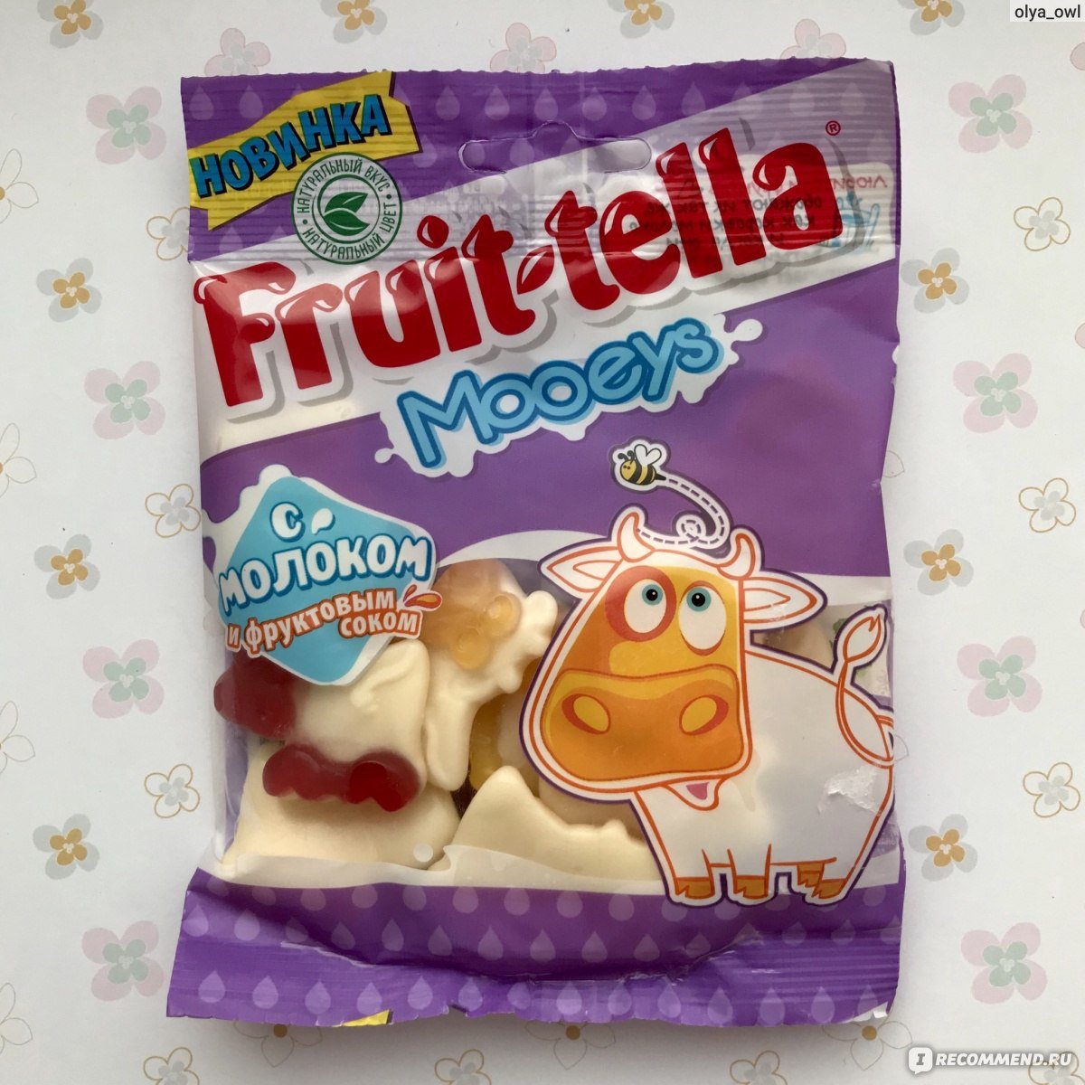 Фрутелла молочные коровки 65 г