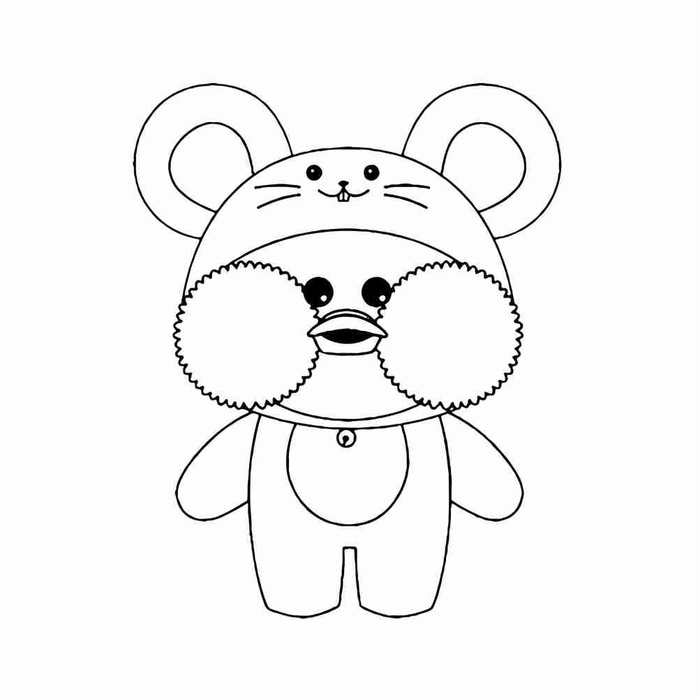 Лалафанфан раскраска