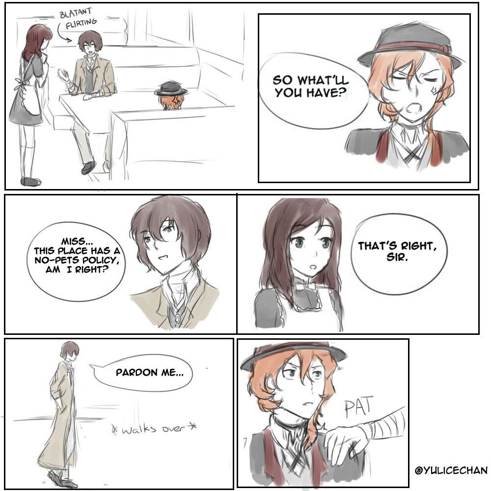 Бродячие псы комиксы