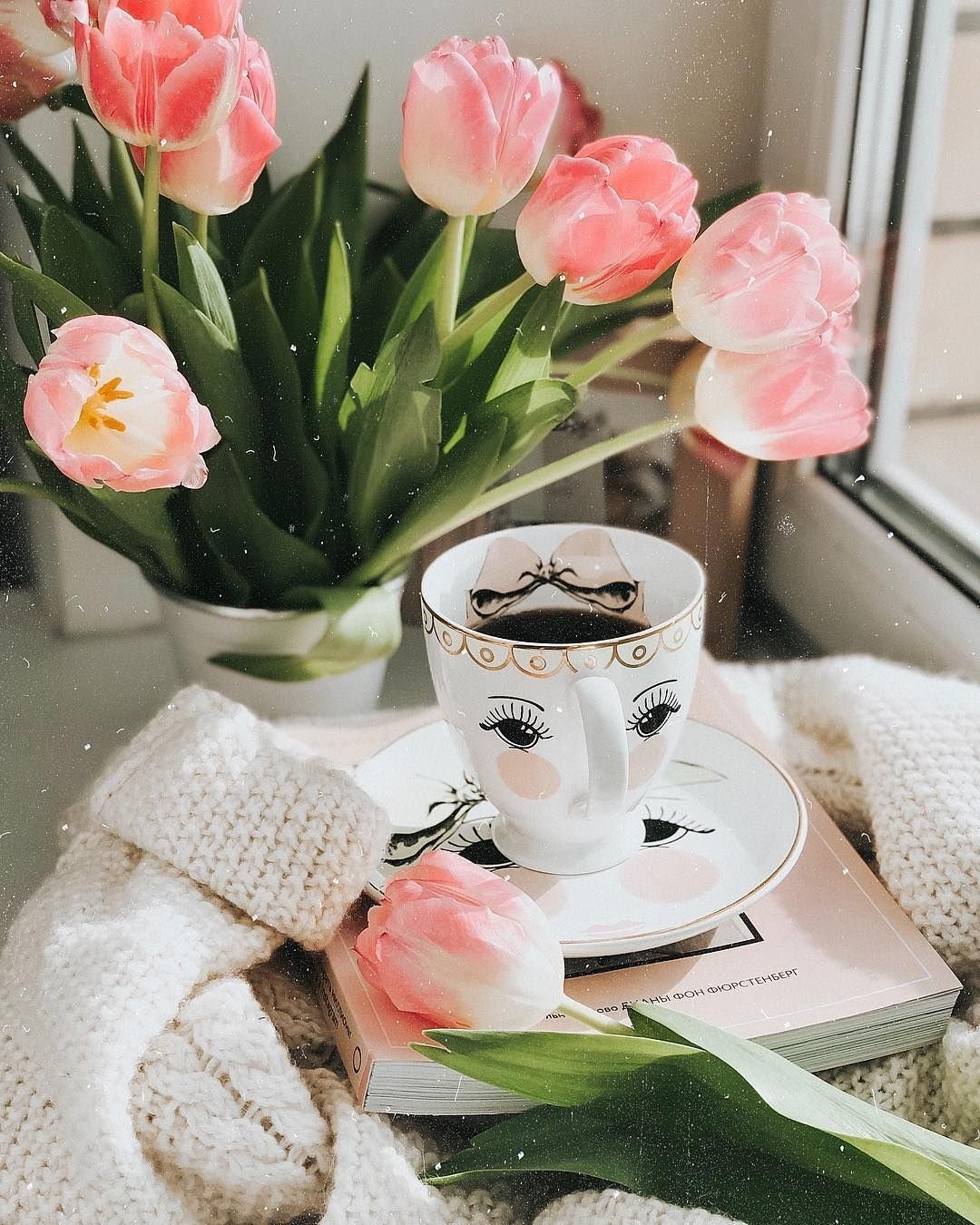 Флетлей с цветами