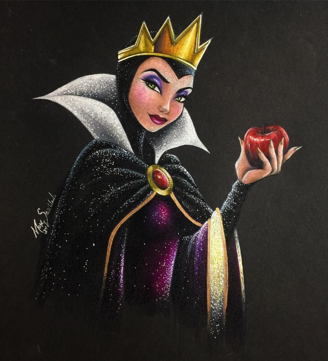 Белоснежка и семь гномов злая Королева