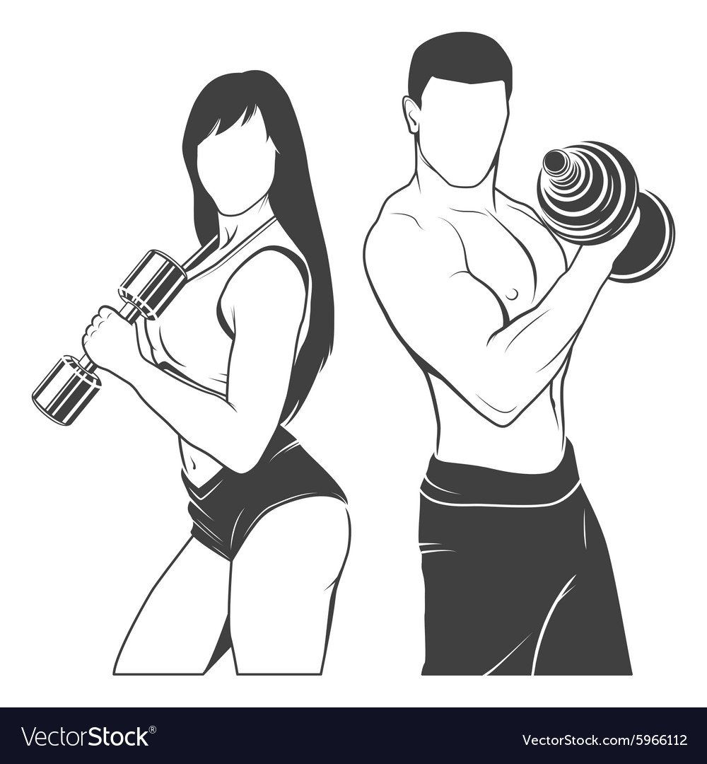 Фитнес эскиз